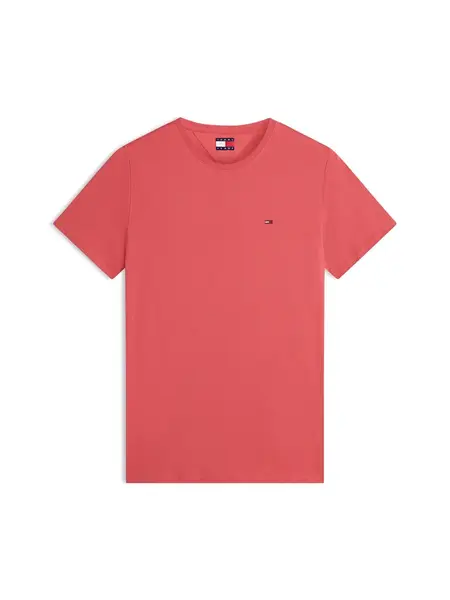 Tommy Jeans Tričko 'Extra Slim'  melónová
