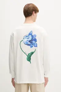 Kenzo tričko s dlouhým rukávem pánské bavlněné