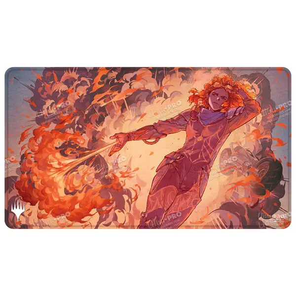 Hrací podložka Magic the Gathering - Aetherdrift Chandra’s Ignition (Stitched)