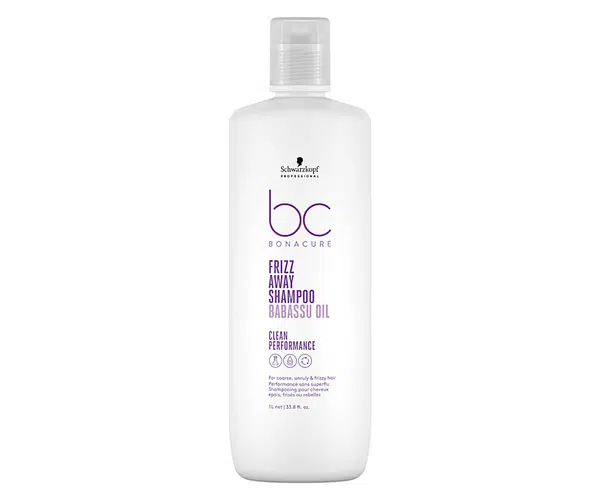 Šampon pro nepoddajné a krepaté vlasy Schwarzkopf Professional BC Bonacure Frizz Away - 1000 ml (2825321) + dárek zdarma