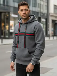 Stylová pánská mikina s kapucí