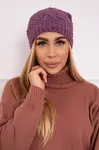 Kesi Fleecová čepice Carolina K243 tmavě růžová