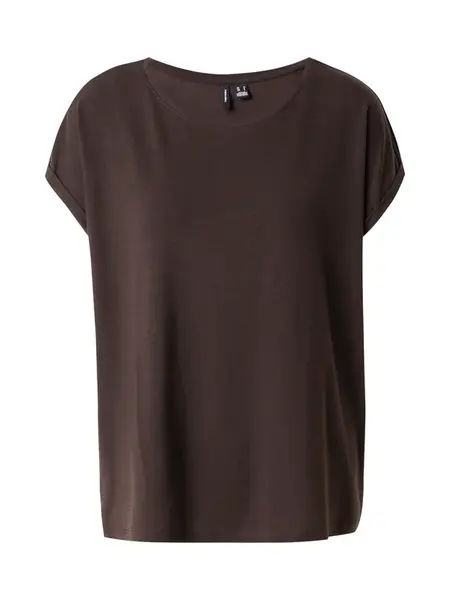 VERO MODA Tričko 'VMAva'  tmavohnedá