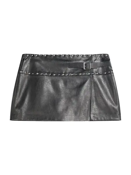 Bershka Sukňa  čierna