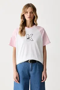 Karl Lagerfeld tričko dámske bavlnené IKON