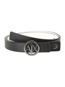 ARMANI EXCHANGE Opasky  čierna / biela