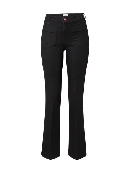 WRANGLER Džínsy 'FLARE'  čierny denim