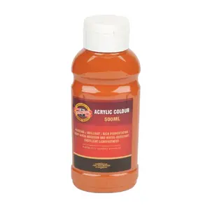 Akrylová farba 500 ml, svetlohnedá