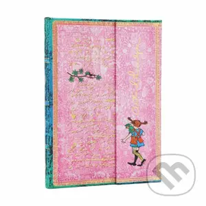 Paperblanks - zápisník Astrid Lindgren, Pippi Longstocking