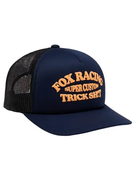 Fox kšiltovka Trick Mesh Trucker Midnight | Modrá | Velikost One Size