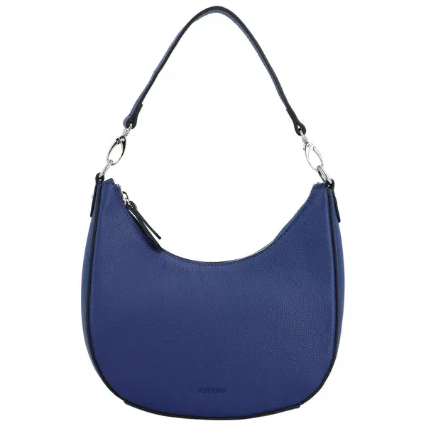 Dámská kožená crossbody kabelka modrá - Katana Cloenta