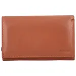 Dámská kožená peněženka camel - Bellugio Gabrisa