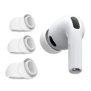 Tech-Protect Ušní nástavce 3 kusy, Apple AirPods Pro 3, bílé