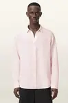 AllSaints košile pánská lněná LOOM