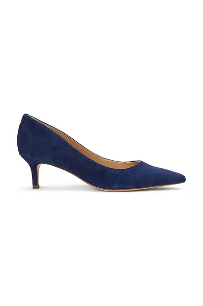 Semišové lodičky Lauren Ralph Lauren Adrienne