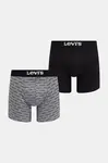Levi's boxerky pánske bavlnené s elastanom 2-pak
