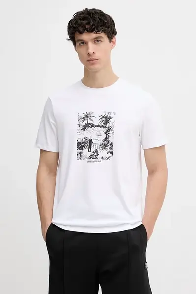 Karl Lagerfeld  tričko pánské bavlněné