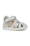 Geox sandály dětské kožené SANDAL MACCHIA