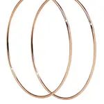 Troli Nadčasové bronzové náušnice kruhy 2 cm