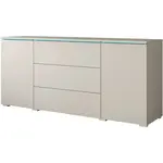 ŠIROKÁ KOMODA, béžová, kašmírová,