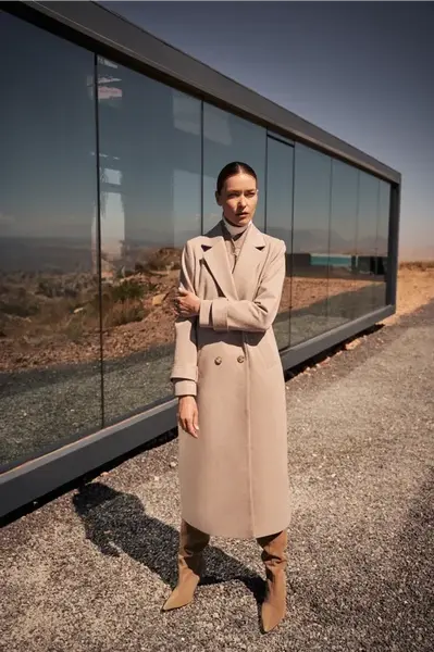 Marisse Women's Jacket Z-Ku-4514 Beige