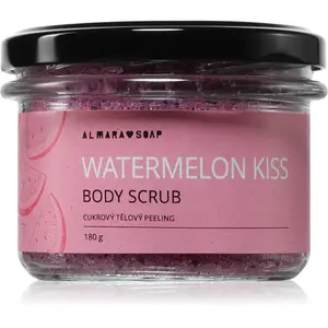 Almara Soap Body Scrub cukrový tělový peeling na celulitidu s vůní Watermelon Kiss 180 g
