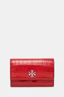 Pouzdro na karty Tory Burch Kira Croc Flap Card