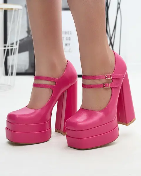 Resti Fuchsia women's high stiletto pumps Edisa - Footwear