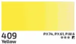 Akrylová barva Rosa 200ml – 409 yellow