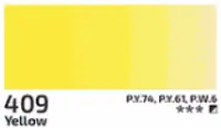 Akrylová barva Rosa 200ml – 409 yellow