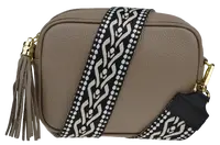 NovaKabelka.cz Bala Taupe Scura s přídavným popruhem IV