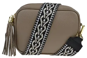 NovaKabelka.cz Bala Taupe Scura s přídavným popruhem IV