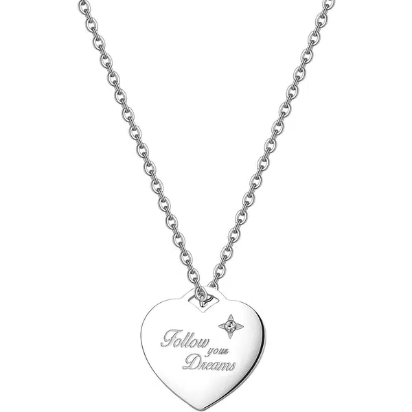 S'Agapõ Srdiečkový náhrdelník Be My Always Follow Your Dreams SBM02