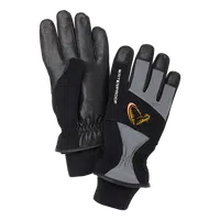 Savage gear rukavice thermo pro glove grey black - l