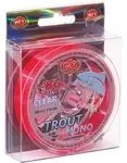 Wft vlasec trout mono clear orange 200 m - 0,18 mm 4,5 kg