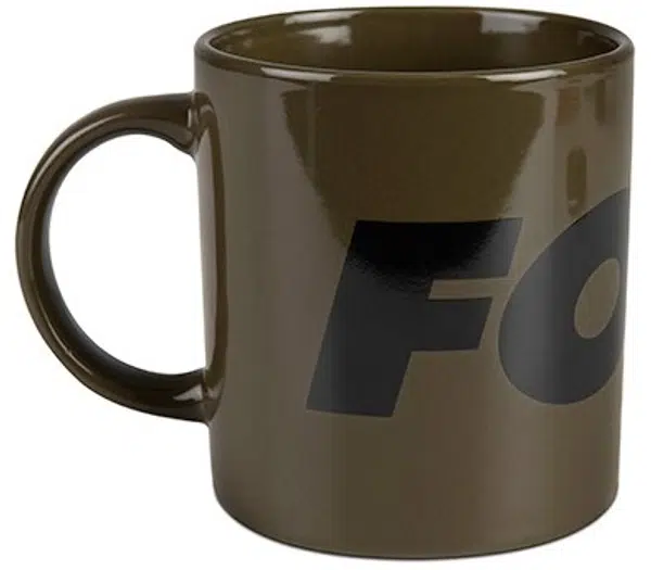 Fox hrnček collection ceramic mug green black 350 ml