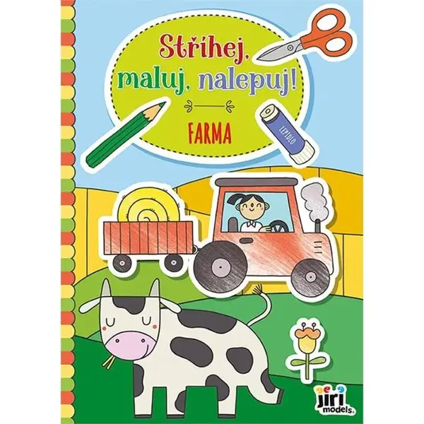 Jiri Models Strihaj, maľuj, nalepuj! Farma