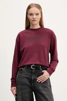 Mikina Karl Lagerfeld Jeans dámská, bílá barva, s potiskem, A1W20005