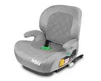 Caretero Podsedák, autosedačka Irbis i-Size 125–150 cm s ISOFIX – šedá