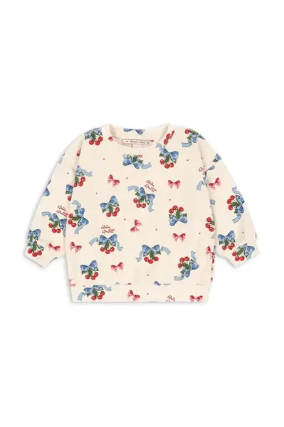 Dětská mikina s bavlnou Konges Sløjd ITTY SWEAT SHIRT GOTS