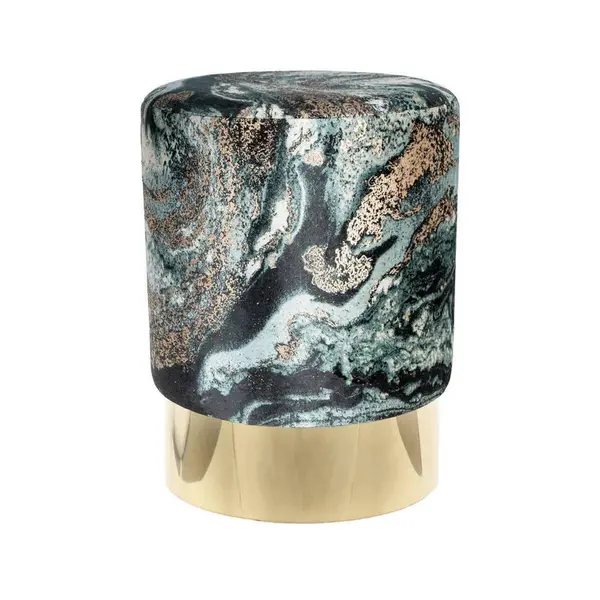 TABURET, dřevo, kov, 35/46/35 cm