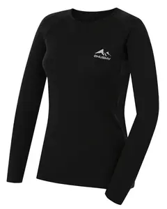 Husky Mertee L L, black Merino termoprádlo triko