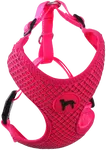 Postroj Active Dog Mellow L růžový 2x45-65cm