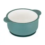 PETITE&MARS Miska keramická se silikonovým obalem Misty Green
