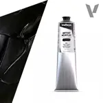 Akrylová barva Vallejo Artist 200ml – 301 Lamp Black