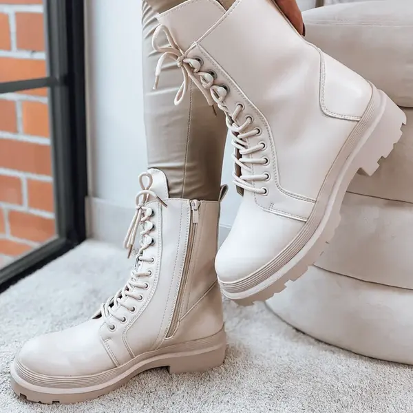 Dámské boty ZILLA Barva béžová DSTREET