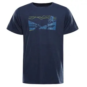 Pánské outdoorové triko alpine pro noger 2 modrá xl