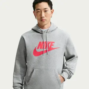 Nike M Club Pullover Fleece Hoodie L