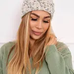 Dámská kšiltovka Eliza K205 ecru+šedá