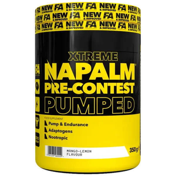 Fitness Authority Xtreme Napalm Pre-Contest Pumped 350g - višeň, citron